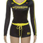 Ensemble de survêtement sportif pour femmes Weird Puss