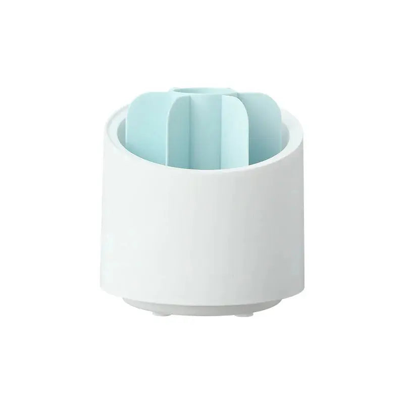 Rangement de pinceaux de maquillage de bureau élégant avec couvercle
