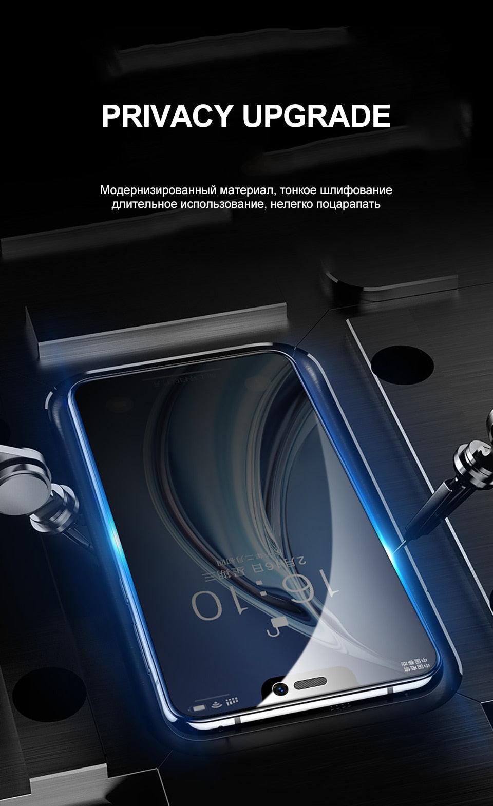 Full Cover Ceramics Privacy Glass Screen Protector for iPhone