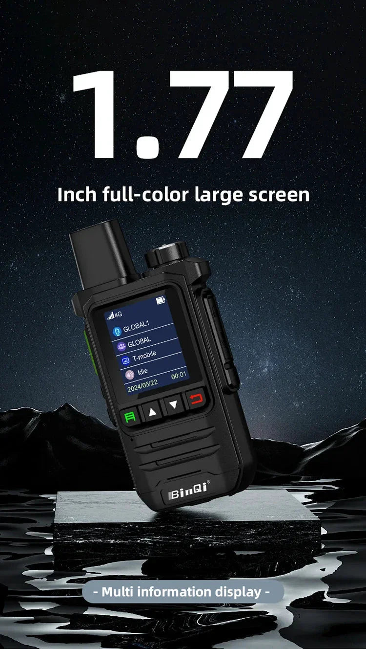 BINQI-K6 Talkie POC 4G - Dispositif de communication mondial