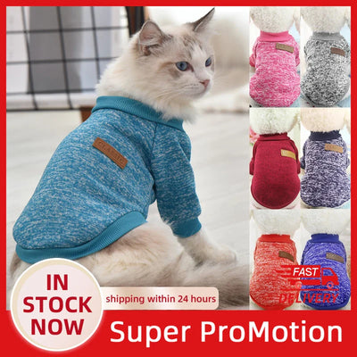 Sudadera Acogedora para Mascotas para Perros Medianos a Pequeños - XS a 2XL