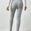Leggings de punto acanalado hasta la mitad de la pantorrilla para mujeres