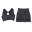Conjunto de Cortos de Fitness para Mujeres Yoga