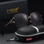 Lunettes de soleil surdimensionnées polarisées pour femmes BARCUR - Monture noire chic