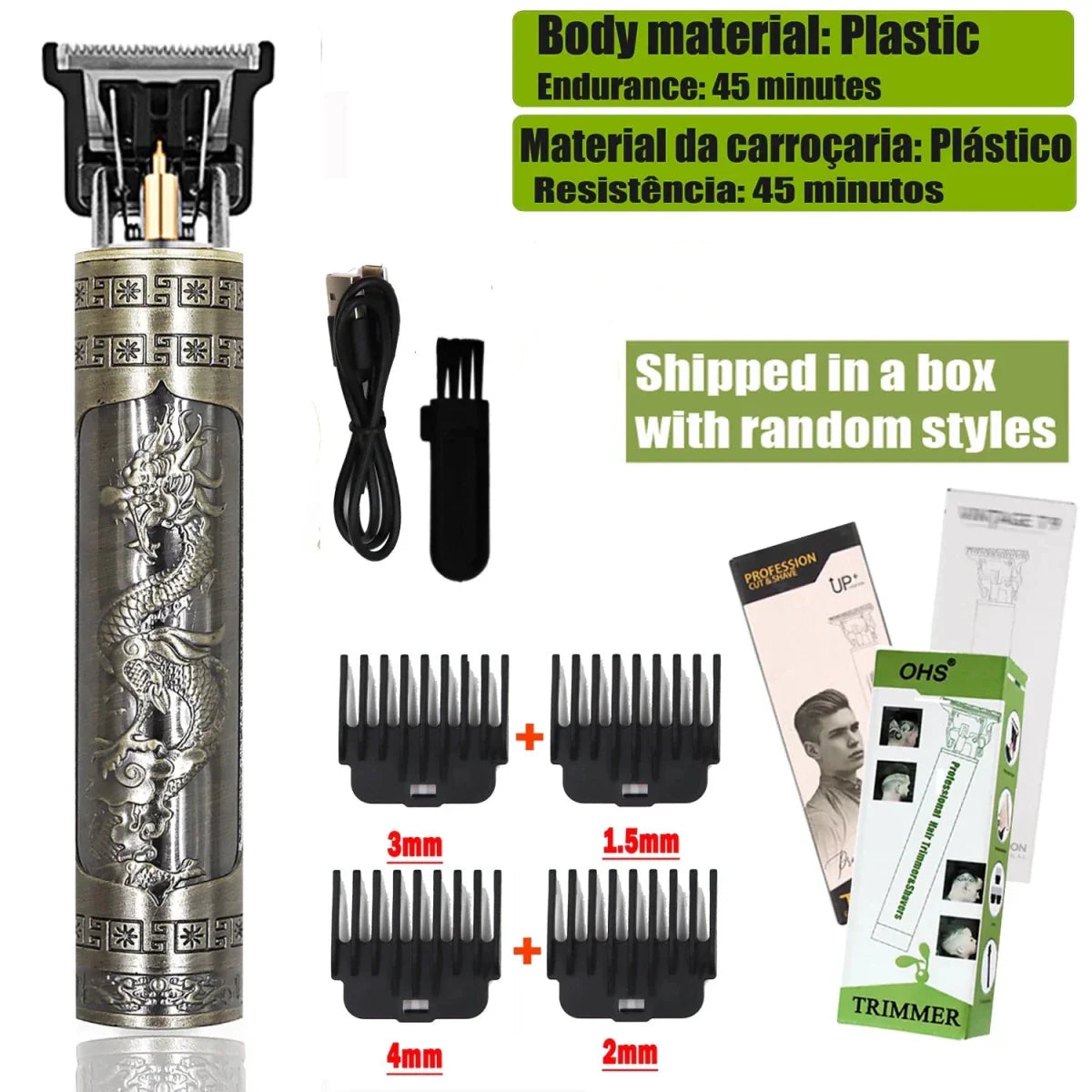 T9 Precision Hair Clipper for Effortless Grooming