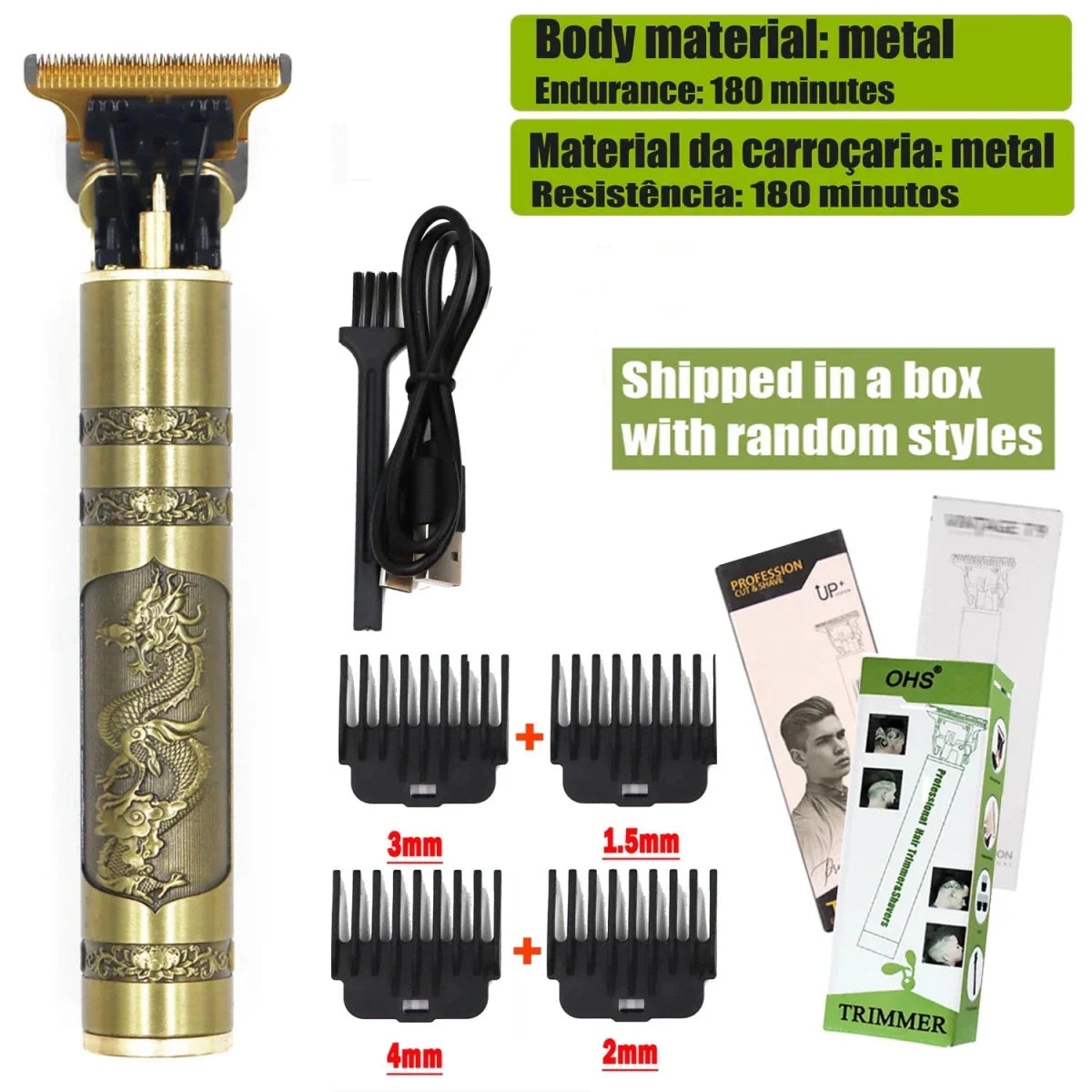 T9 Precision Hair Clipper for Effortless Grooming