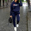 Ensemble de sweat à capuche et pantalon de luxe pour femmes