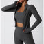 Women Zip Long Sleeve Sports Jacket