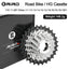 RIRO Ultra-light Hollow Freewheel for Enhanced Cycling Performance
