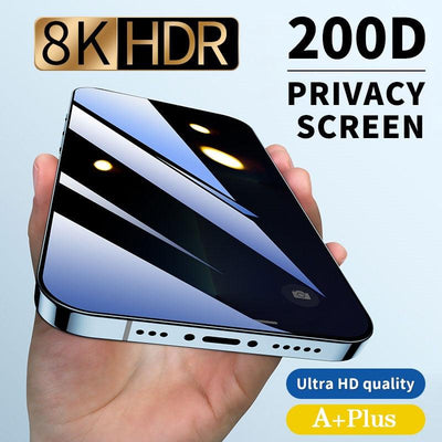 200D Anti Glare Tempered Glass Privacy Screen Protector for iPhone