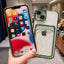 Coque de portefeuille transparente pour iPhone