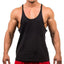 Camiseta sin mangas de gimnasio de algodón premium