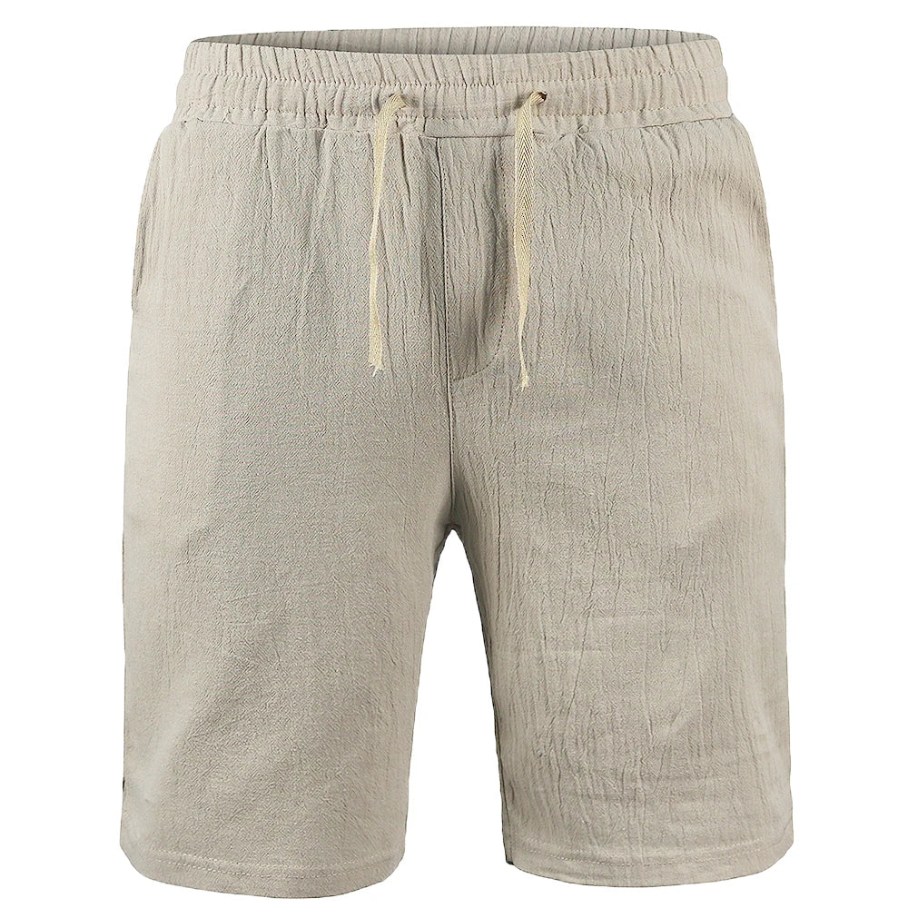 BreezeFit Pantalones Cortos de Lino para Hombre: Frescos, Elegantes, Versátiles
