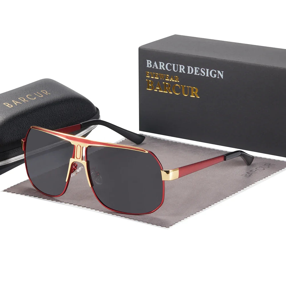 Lunettes de sport polarisées BARCUR pour hommes - Protection UV400