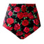 Shorts de bikini taille haute à fleurs - Maillots de bain grande taille