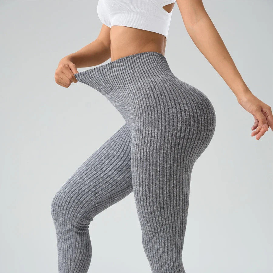 Seamless High-Waisted Yoga Leggings