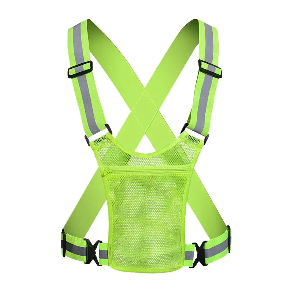 NightSafe Reflective Vest for Outdoor Sports