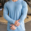 Camisa de Entrenamiento de Manga Larga de Secado Rápido para Hombres
