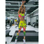 Women's Vibrant Printed Yoga Set: Bra & Leggings