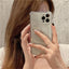 Transparent Card Slot Holder Case for iPhone Models