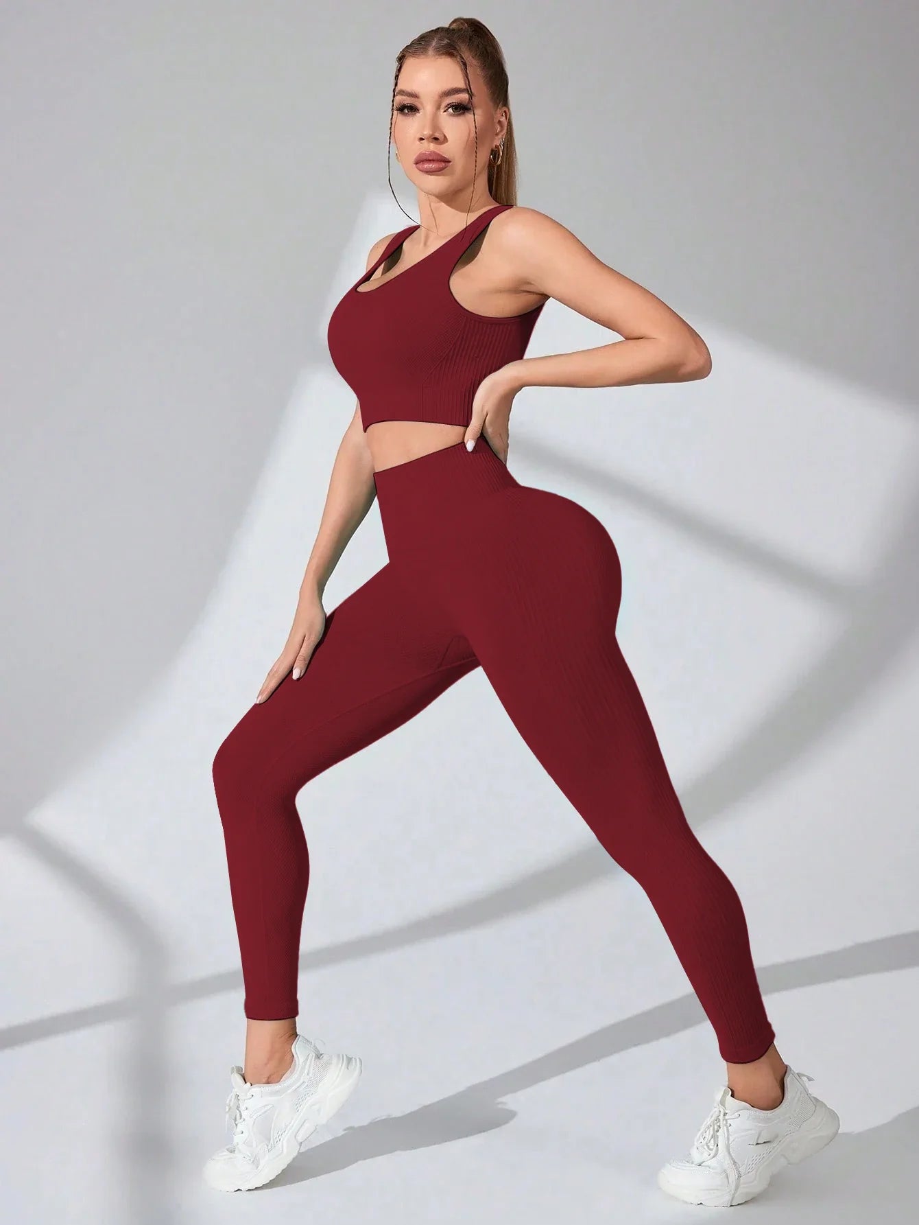 Ensemble de sport 2 pièces pour femmes premium