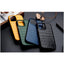 Coque en cuir premium pour iPhone 11, 12, 13, 14 Pro Max