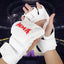 Guantes de Boxeo de Cuero de Mitad de Dedo Premium