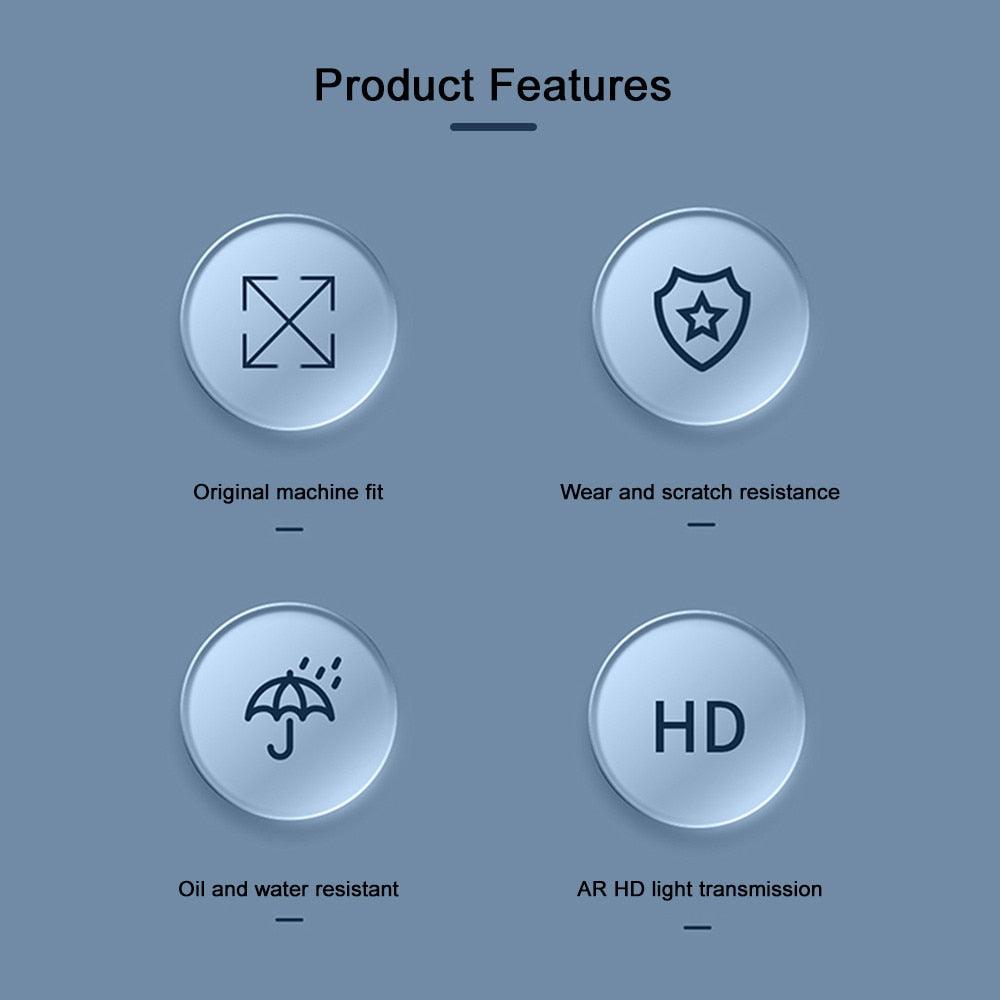 Protecteur d'objectif en verre 3D pour iPhone 13