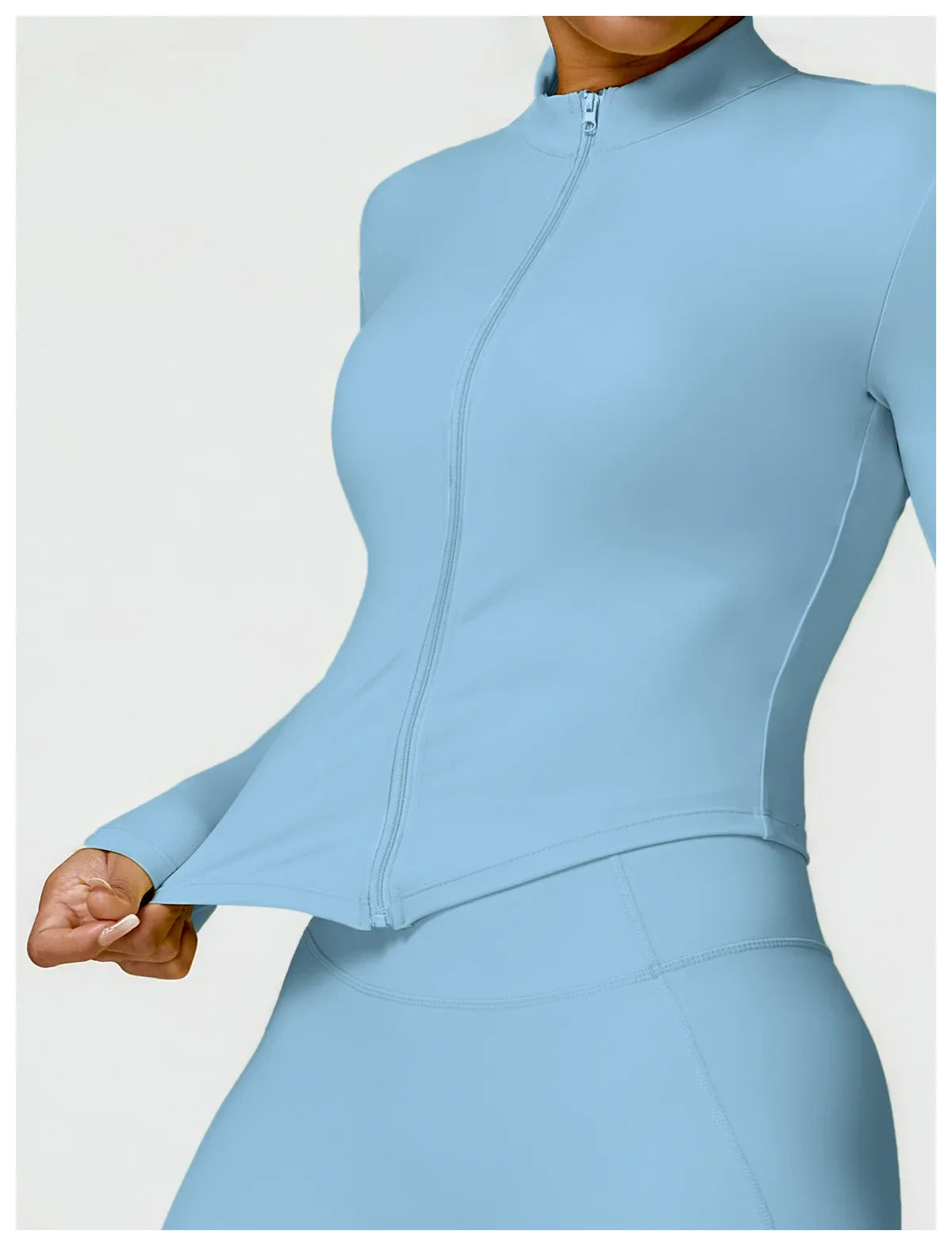 Veste de sport zippée pour femmes