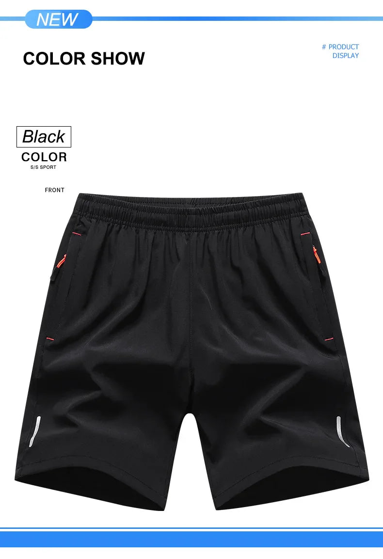 Shorts de course réfléchissants pour hommes
