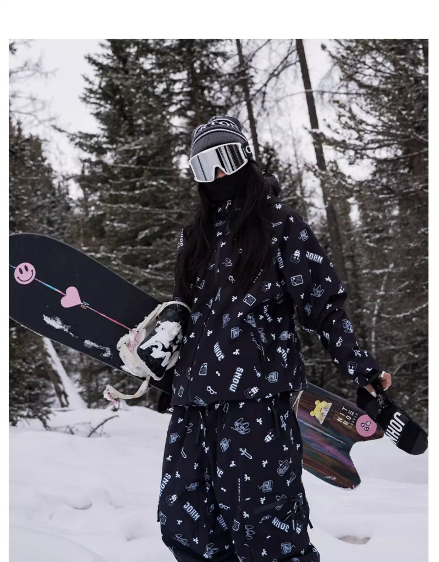 JOHN SNOW Women's Ski Suit Set - Windproof & Waterproof