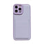 Funda de Cartera de Silicona Cuadrada de Cuero de Lujo para iPhone