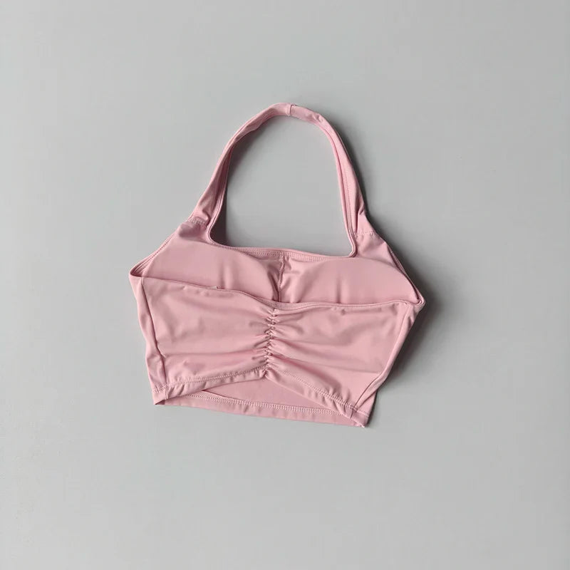 Backless Bliss Sports Bra & Yoga Crop Top