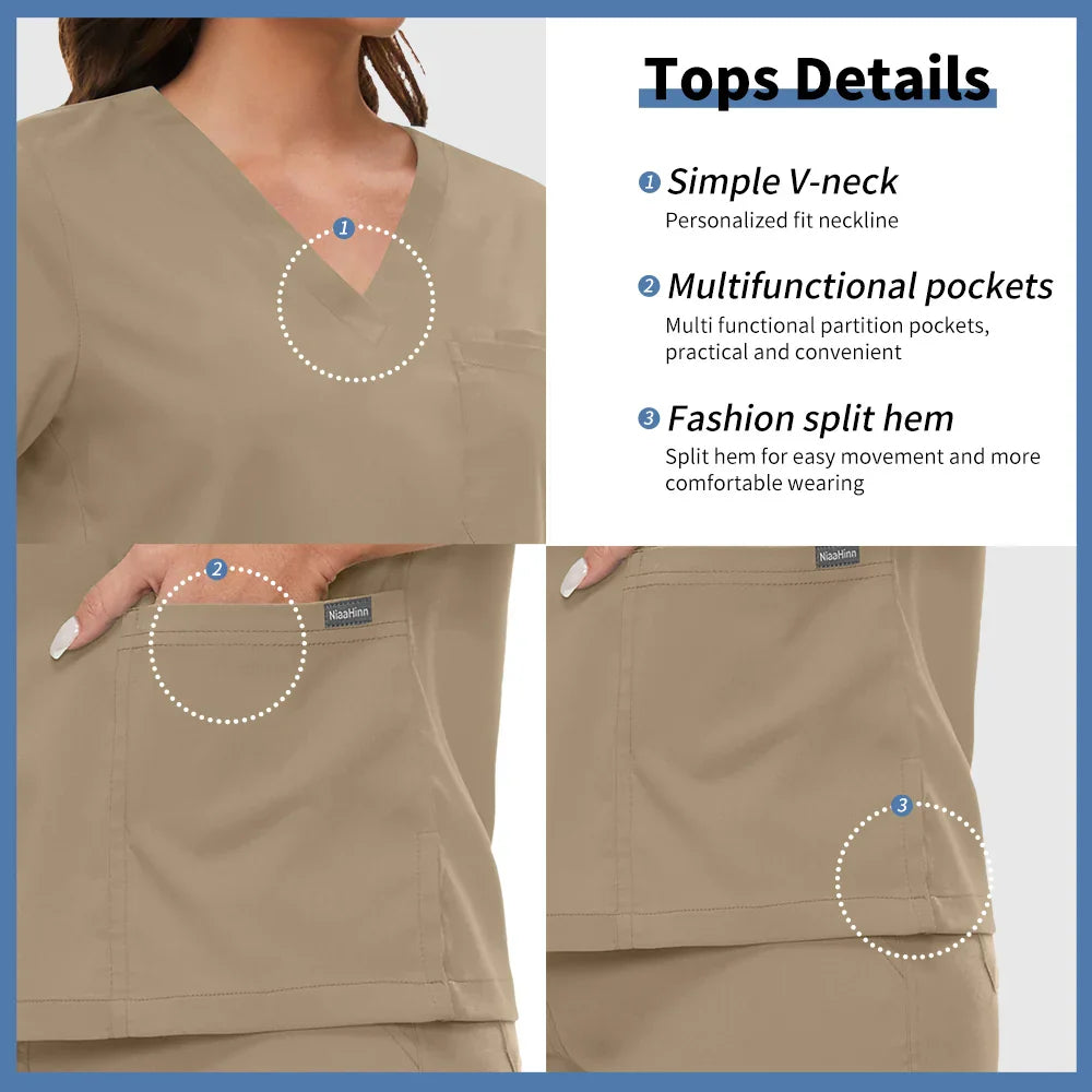 Unisex Medical Surgical Scrub Sets for Professionals