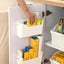 Multifunctional Plastic Kitchen Storage Solution