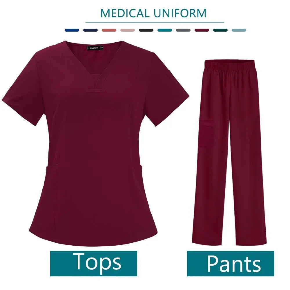 Ensemble de Blouses Médicales Premium pour Infirmières Professionnelles