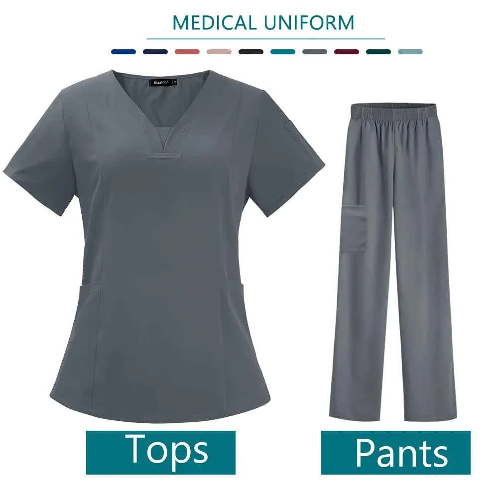Ensemble de Blouses Médicales Premium pour Infirmières Professionnelles