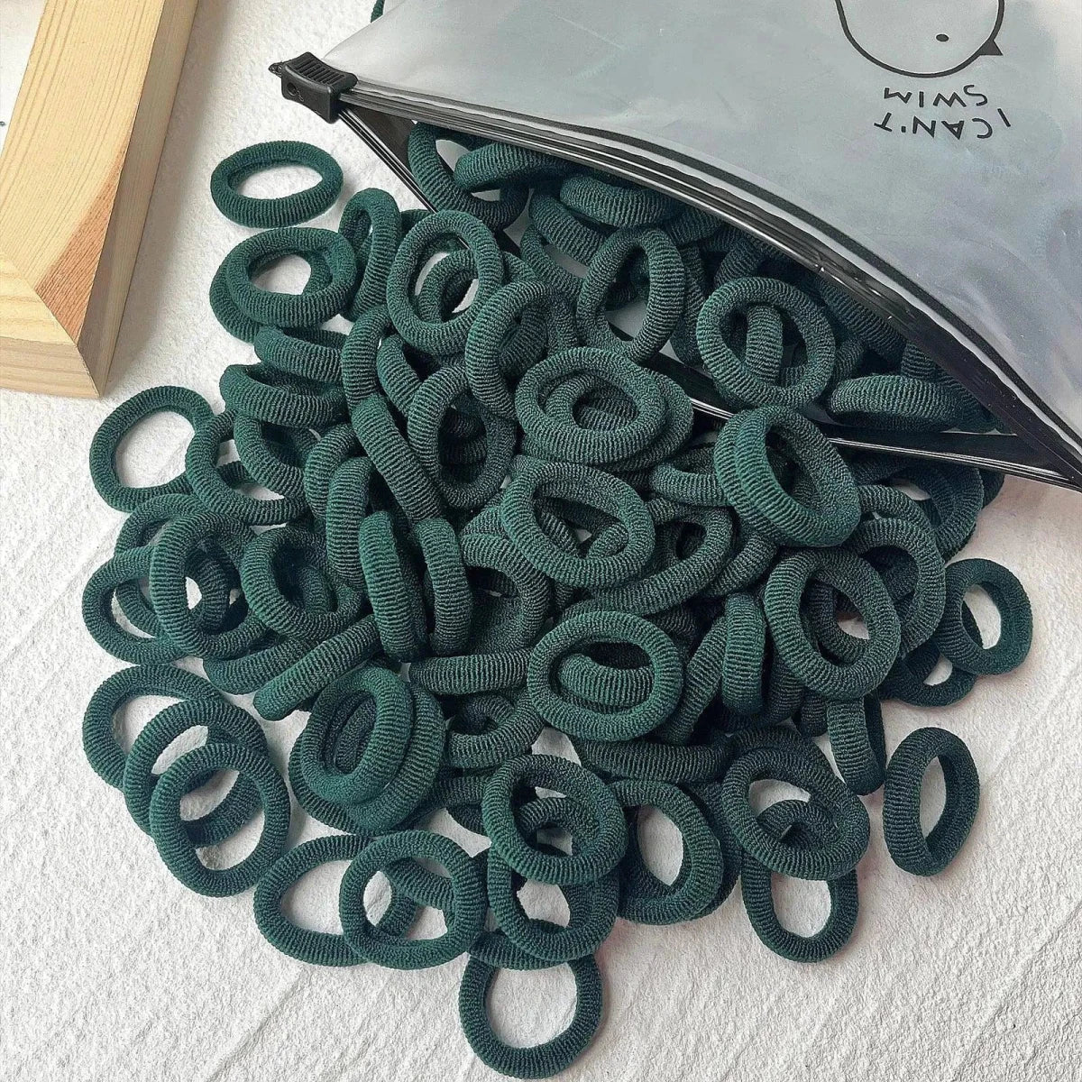 Colorful Kids Elastic Hair Bands - 20/50pcs Set