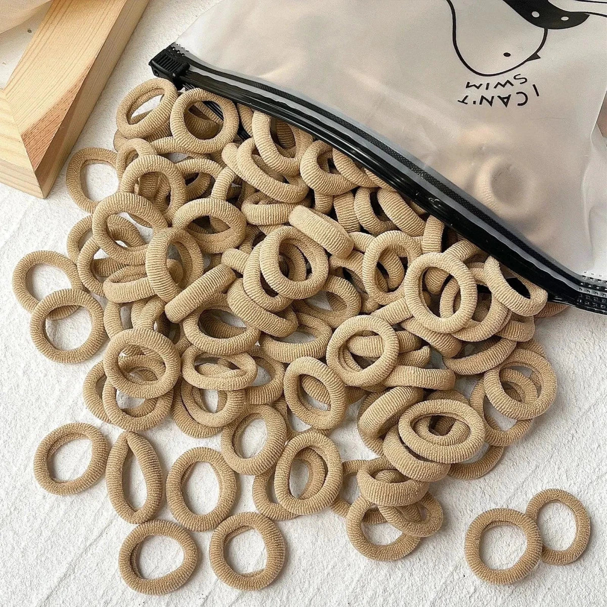 Colorful Kids Elastic Hair Bands - 20/50pcs Set