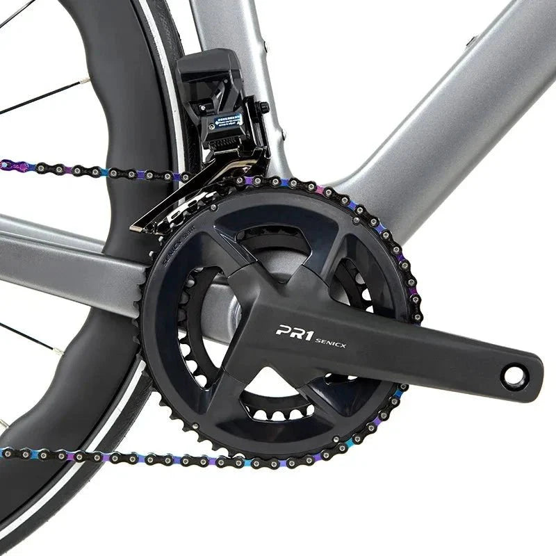 Bicyclette de route en carbone TWITTER R15pro - Vélo disc hydraulique pour hommes