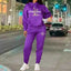 Conjunto de chándal de lujo para mujer de dos piezas en talla grande