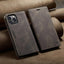 Premium Vintage Wallet Case for iPhone - Leather Flip Cover