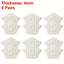 COSYLEE Adjustable Insoles Patch Heel Pads - 3 or 6 Pairs