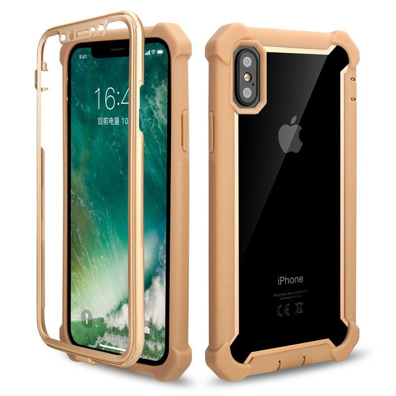 Ultimate Shockproof iPhone Case with Built-in Screen Protector - Korvel