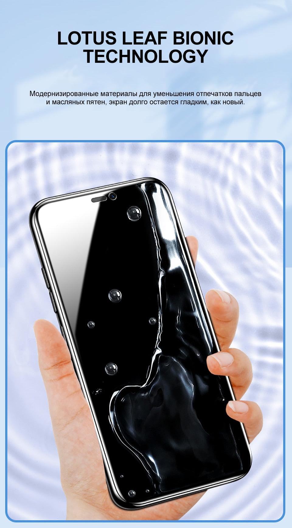 Full Cover Ceramics Privacy Glass Screen Protector for iPhone