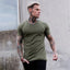 Men's V-Neck Short Sleeve Fitness T-Shirt