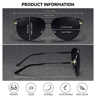 BARCUR Women's Pink Metal Polarized Sunglasses