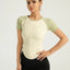 Women's Quick-Dry Compression Fit Yoga Running Tee