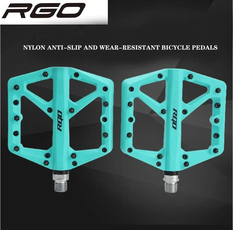 Pédales de vélo ultralégères RGO - Adhérence premium pour le VTT