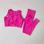 Conjunto de Sujetador Deportivo y Leggings para Mujer de 2 Piezas
